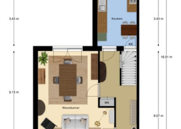  Bredestraat 34, Oostburg